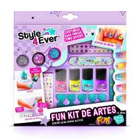 Fun Kit de Artes Decore suas Unhas Glitter - Fun Divirta-se - 6
