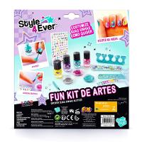 Fun Kit de Artes Decore suas Unhas Glitter - Fun Divirta-se - 7