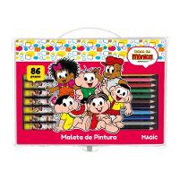Turma da Mônica Maleta Pintura 86 Peças - Ciranda Cultural - 1