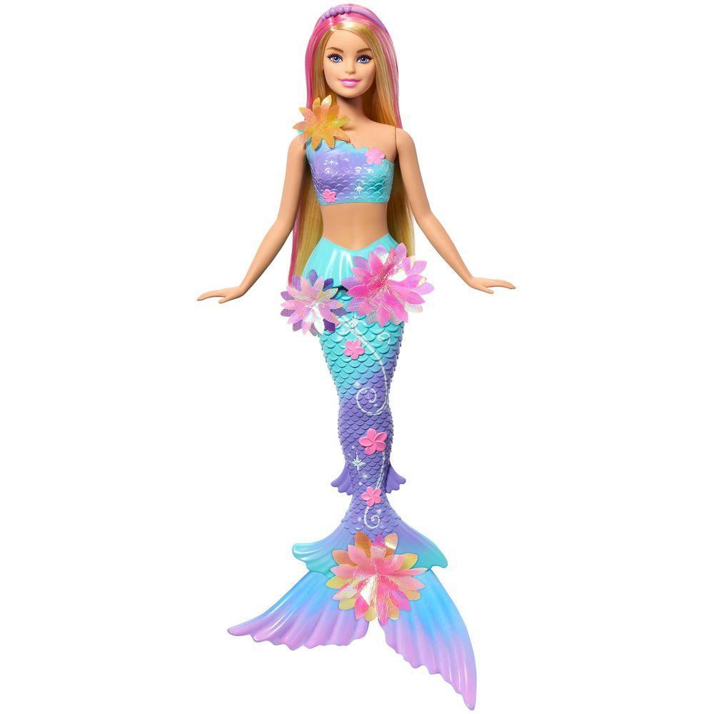 Barbie Boneca Sereia com Transformação de Flor - Mattel - 1