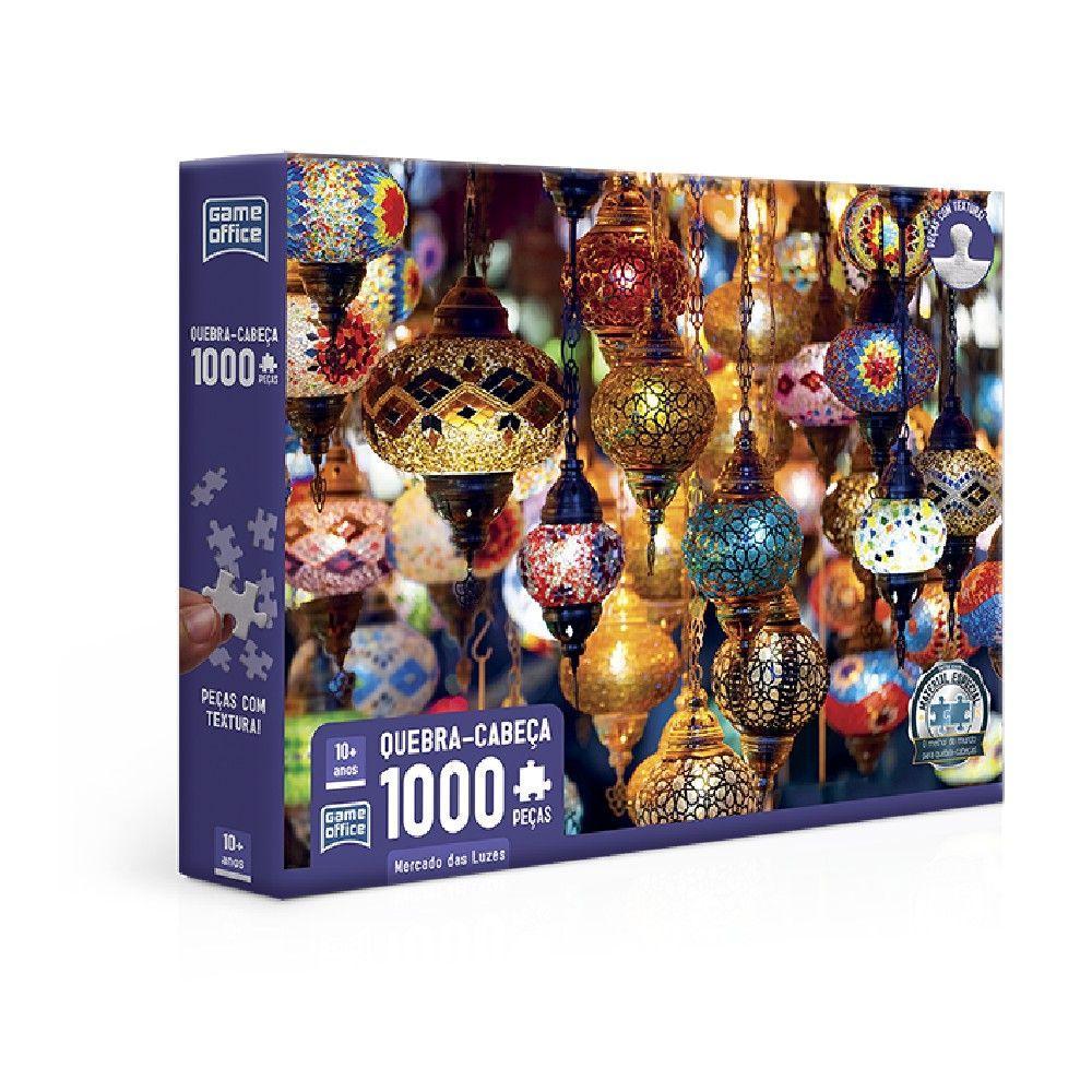 Quebra-cabeça 1000 Peças Mercado das Luzes - Toyster - 1