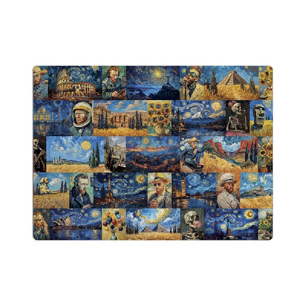 Quebra-cabeça 500 Peças IA Van Gogh Verso - Toyster - 2