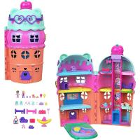 Polly Pocket Conjunto Estojo Casa de Sorvete - Mattel - 1