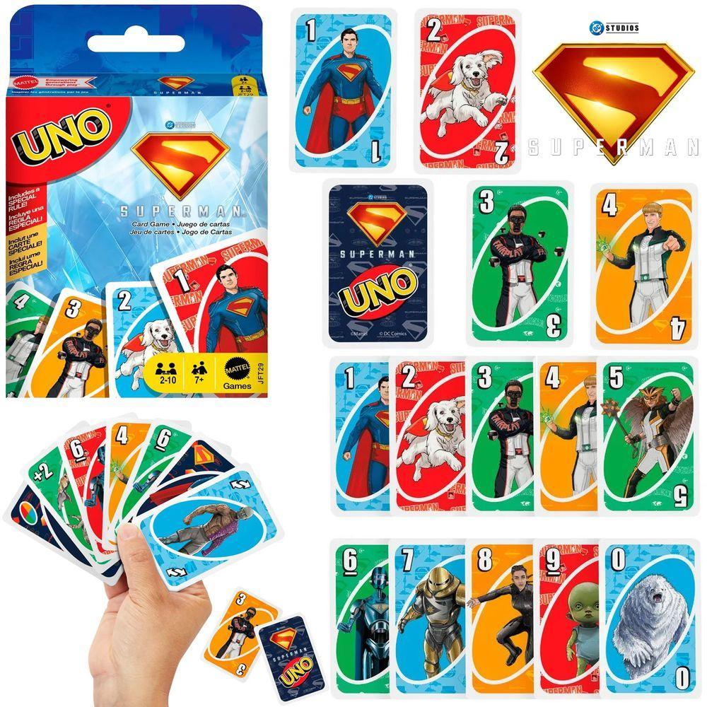 Jogo Uno Superman  - Mattel - 1