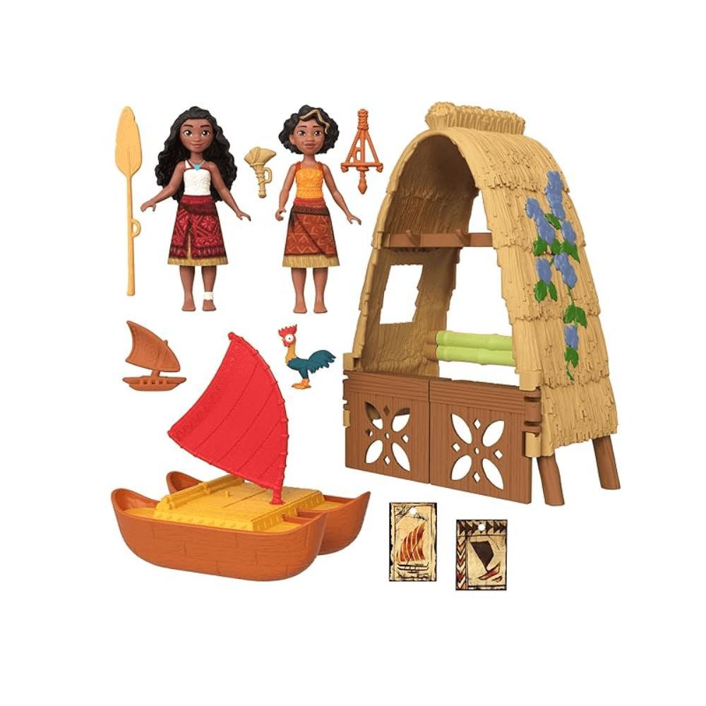 Conjunto Moana 2 e Loto com Acessórios - Mattel - 5