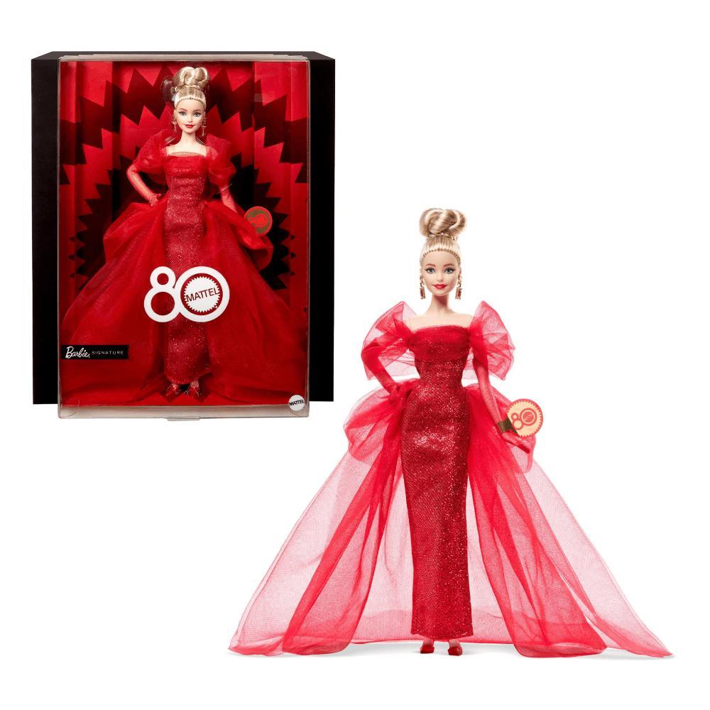 Barbie Loira Coleção Aniversário 80 Anos - Mattel - 6