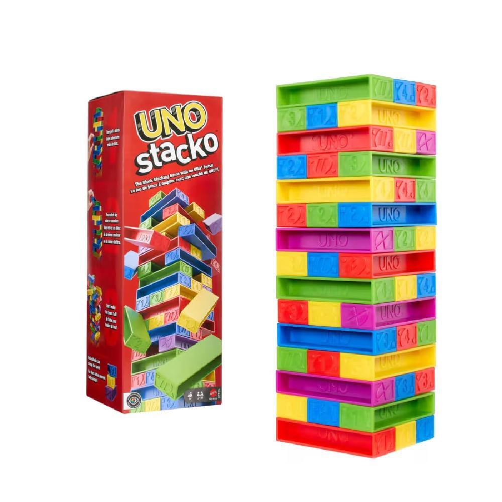 Jogo Uno Tabuleiro Stacko - Mattel - 1