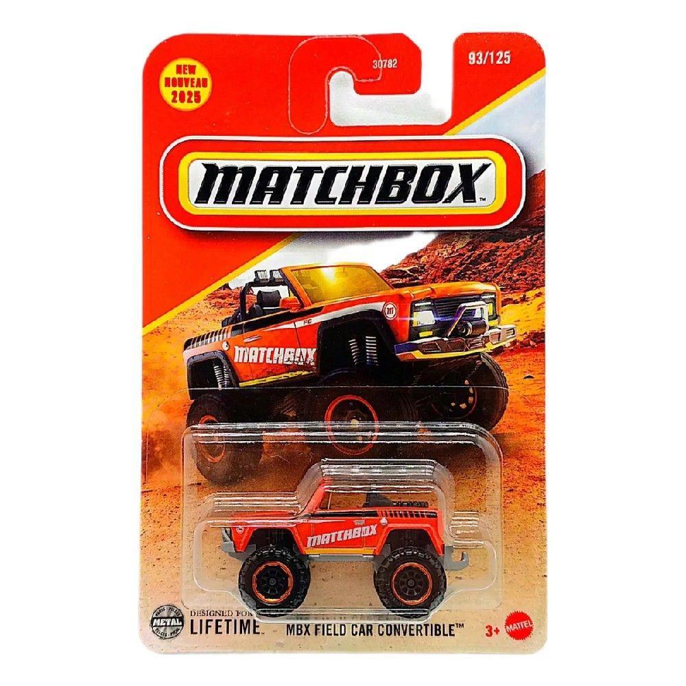 Matchbox Carro Básico MBX Field Car conversível - Mattel - 1