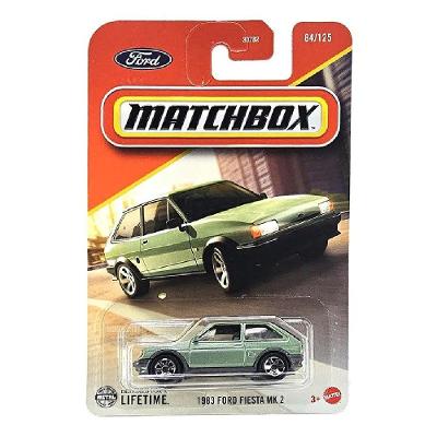 Matchbox Carro Básico 1983 Ford Fiesta Mk2 - Mattel