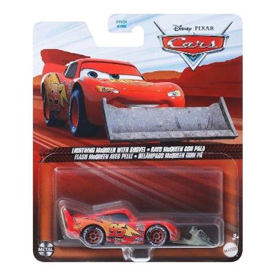 Disney Pixar Carros Mcqueen com Pá - Mattel