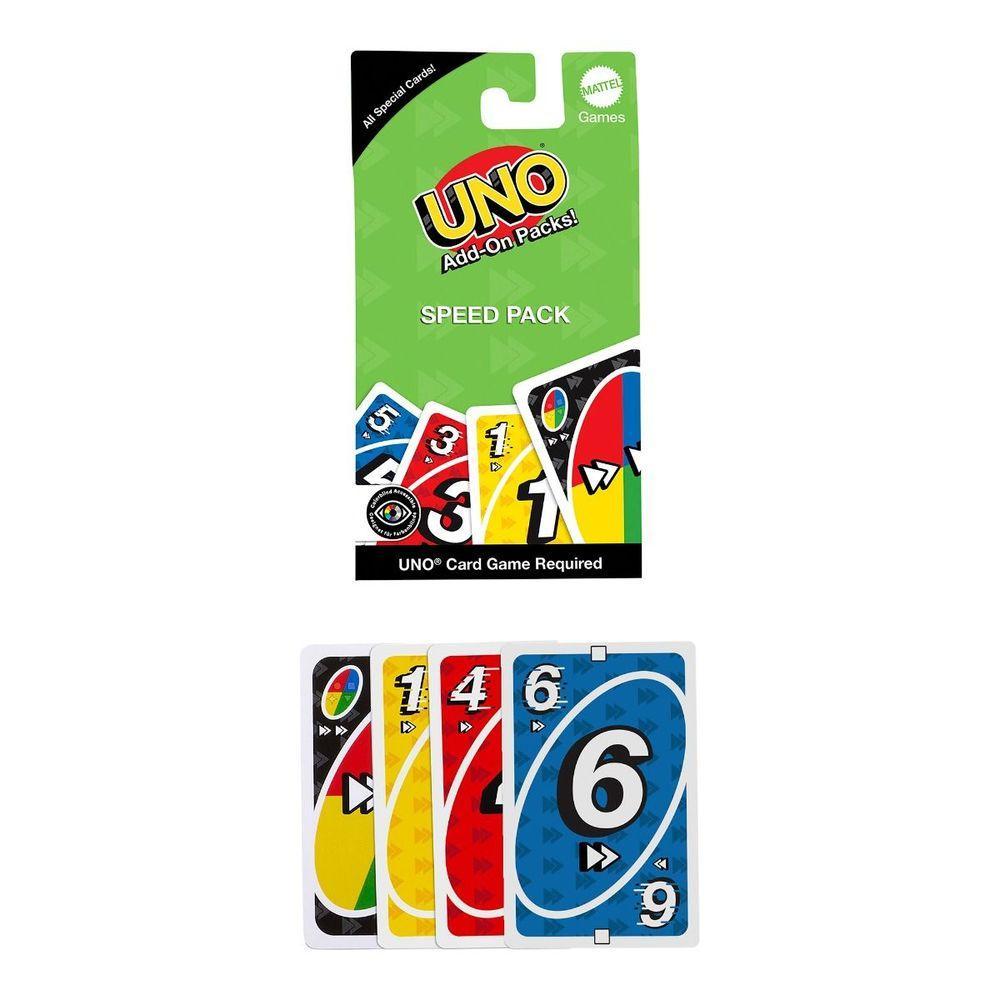 Jogo Uno Pacote Complementar Velocidade - Mattel - 3