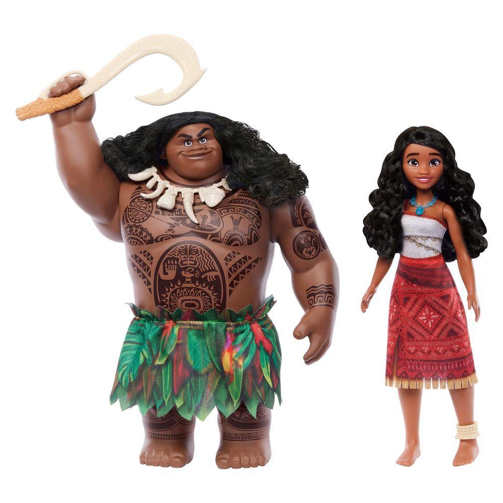 Moana 2 Bonecos Moana e Maui - Mattel - 2