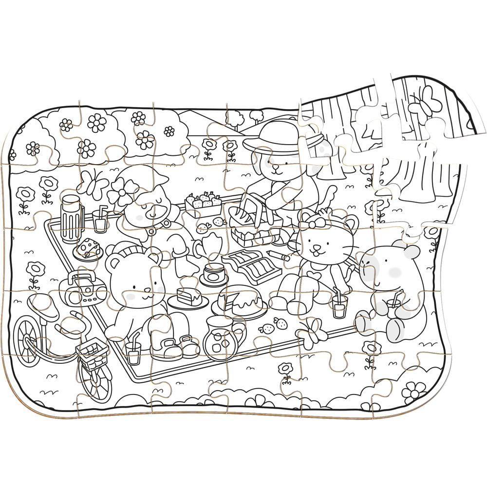 Quebra-cabeça Cozy e Comfy 30 Peças - Brincadeira de Criança - 4