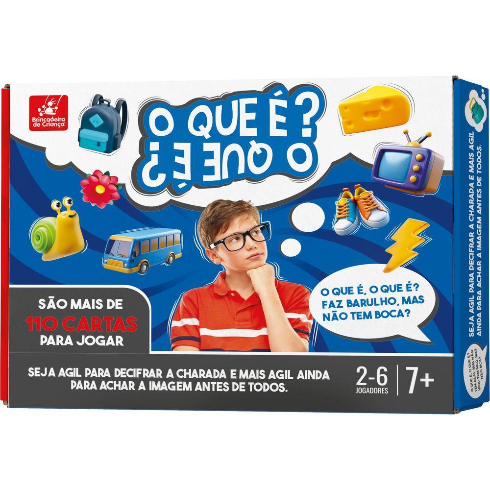 Jogo O Que É O Que É - Brincadeira de Criança - 1