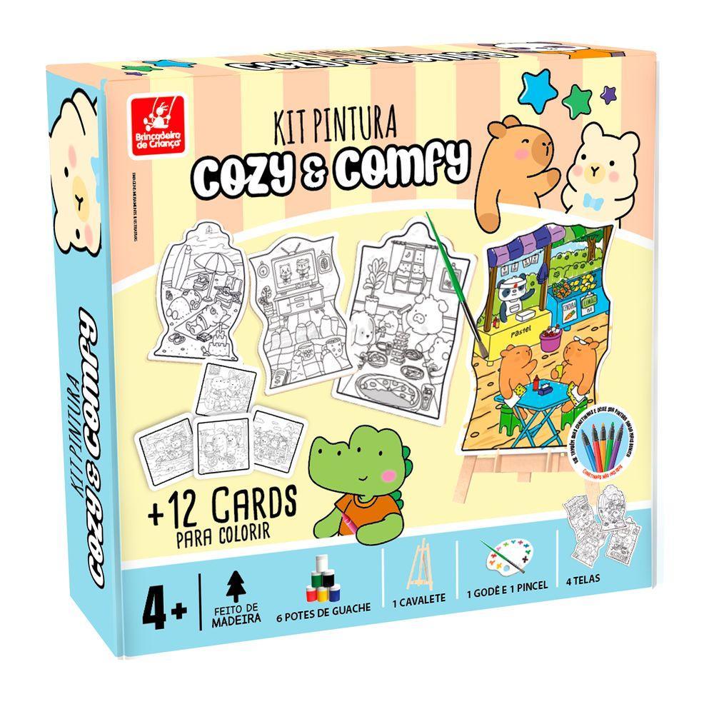 Kit Pintura Cozy e Comfy - Brincadeira de criança - 2
