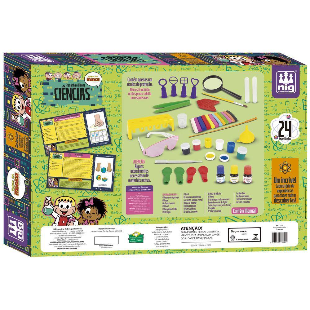 Kit Experiências Turma da Mônica Franjinha e Milena - Nig - 10