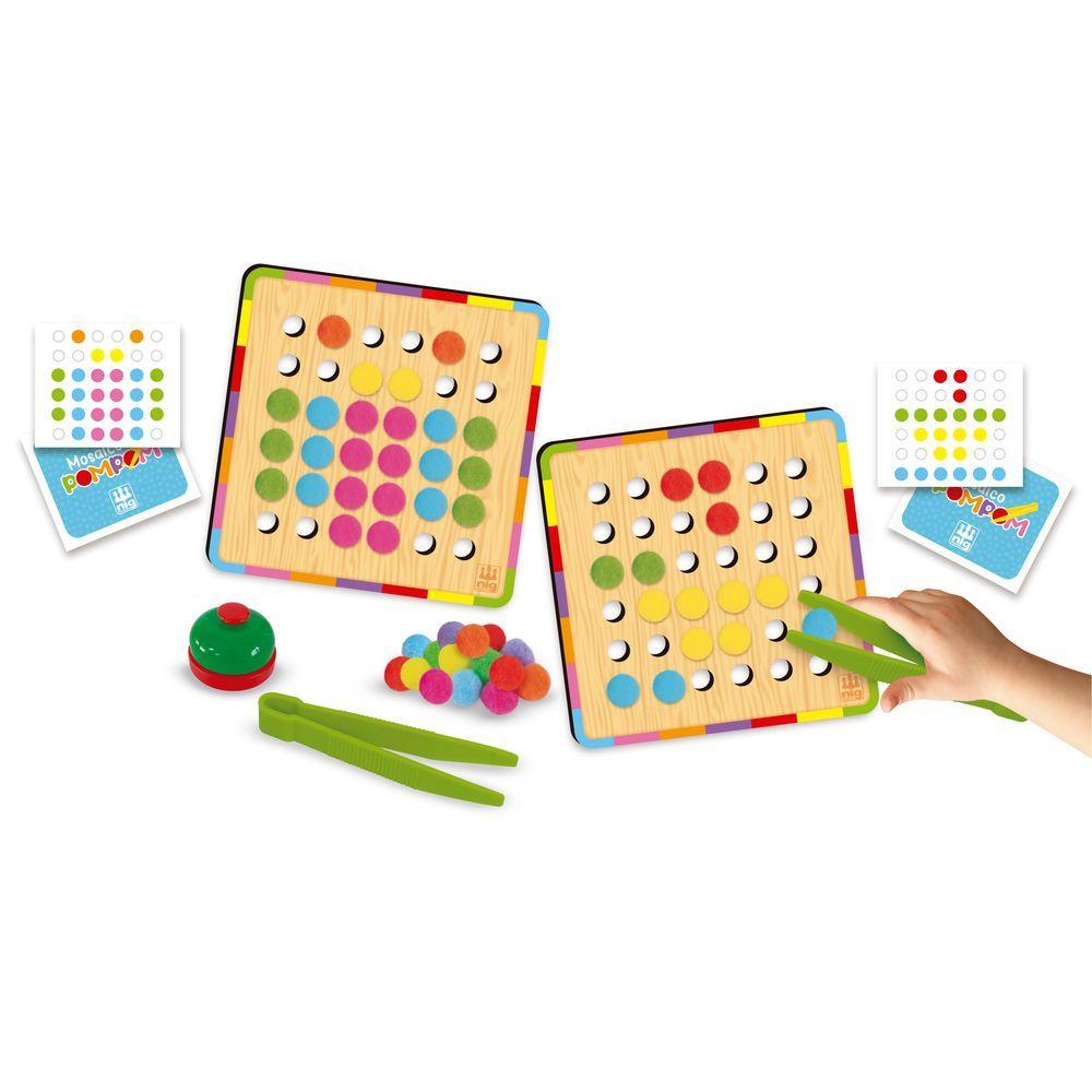 Jogo Mosaico Pompom - Nig - 2