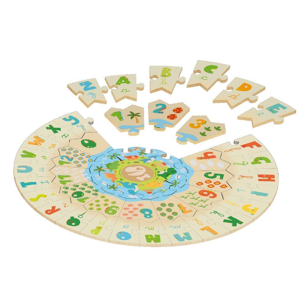 Quebra-cabeça 3X1 Dinossauros 40 Peças - Pais e Filhos - 2