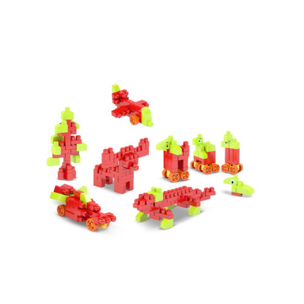 Mais Blocos Blocolândia Click 60 Peças - Dismat - 2