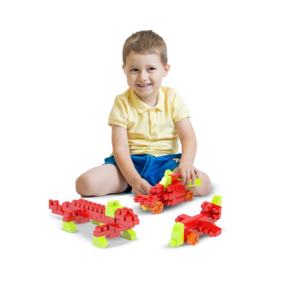 Mais Blocos Blocolândia Click 60 Peças - Dismat - 3