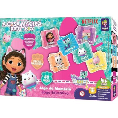 Jogo da Memória 24 Pares Gabby - Mimo