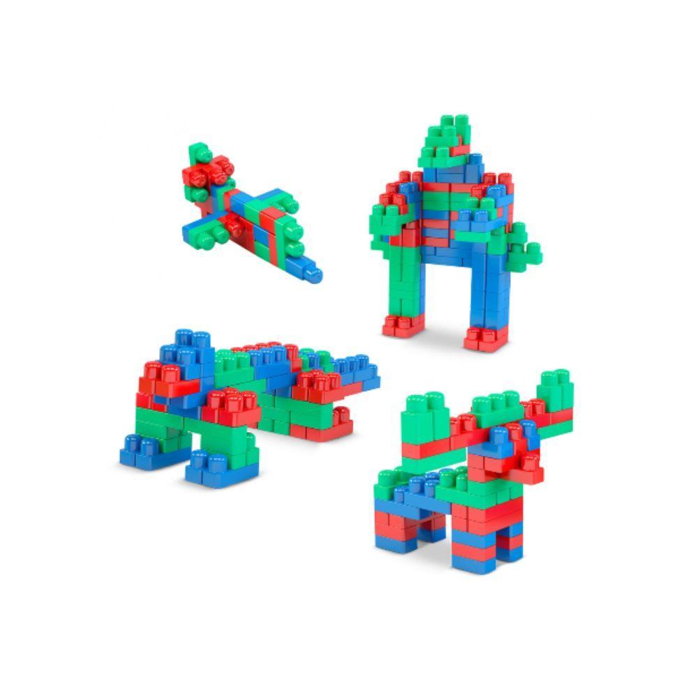 Monta Mais Blocolândia Click 120 Peças - Dismat - 2