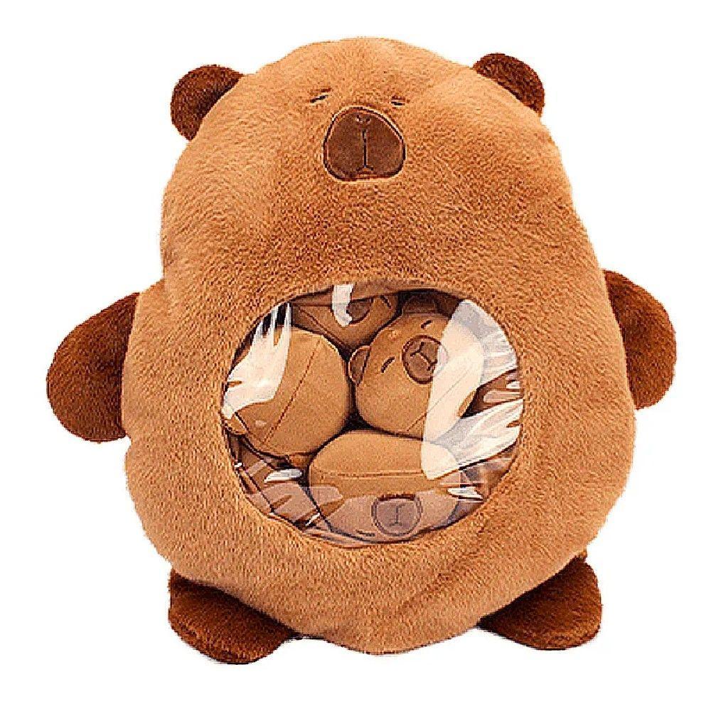 Pelúcia Capivara com Filhotes - BBR Toys - 1