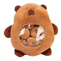 Pelúcia Capivara com Filhotes - BBR Toys - 1