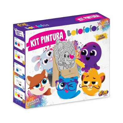 Kit de Pintura Bolofofos - Fun Divirta-se