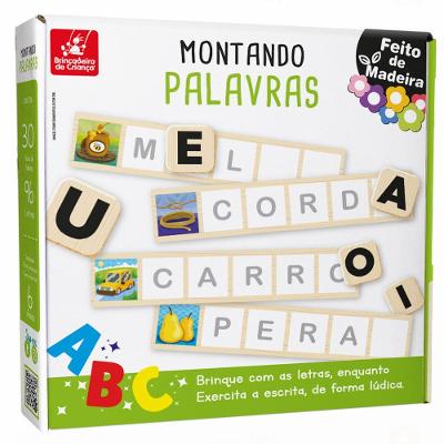 Jogo Montando Palavras - Brincadeira de Criança