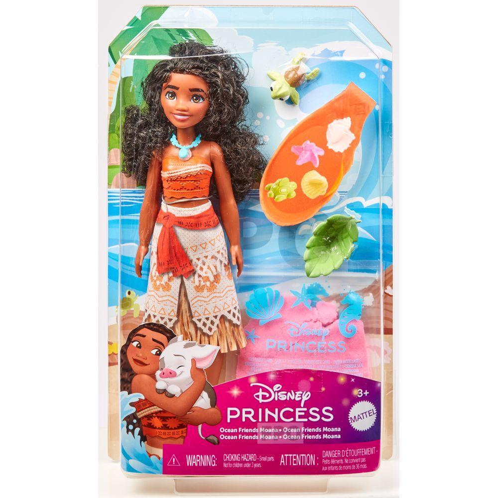 Disney Princesa Moana com Bebê Tartaruga - Mattel - 5