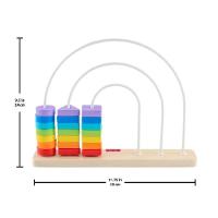 Fisher-Price Contando Cores de Madeira - Mattel - 3