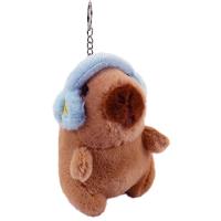 Chaveiro Pelúcia Capivara com Fone Azul - BBR Toys - 2