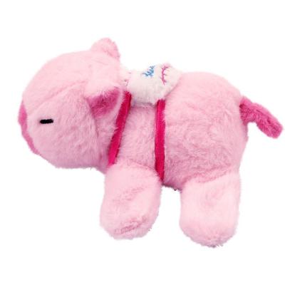 Pulseira Pelúcia Capivara Rosa Slap com Mochila - BBR Toys