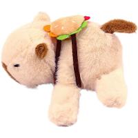 Pulseira Slap Capivara Pelúcia Bege com Mochila - BBR Toys - 1