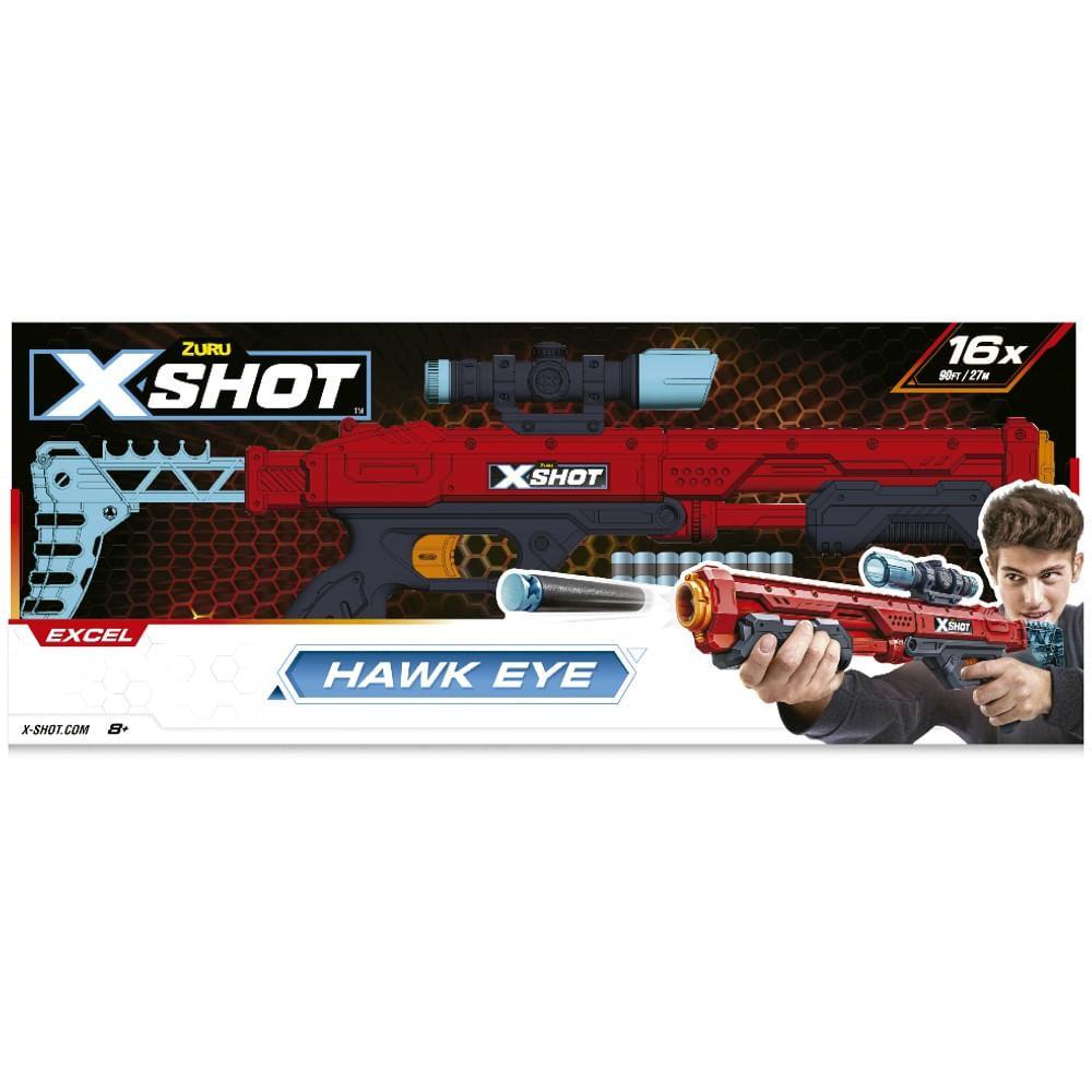 Lançador de Dardos X-Shot Red Hawk Eye - Candide - 6