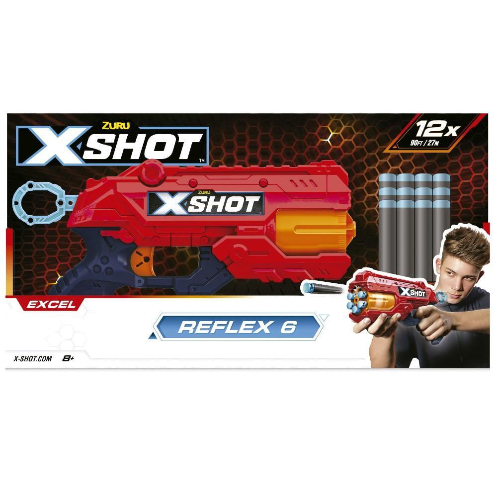 Lançador de Dardos X-Shot Red Reflex 6 - Candide - 3