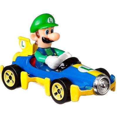 Carrinho Hot Wheels Mario Kart Luigi - Mattel