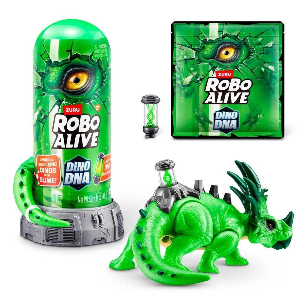 Robô Alive Dino DNA Verde - Candide - 1