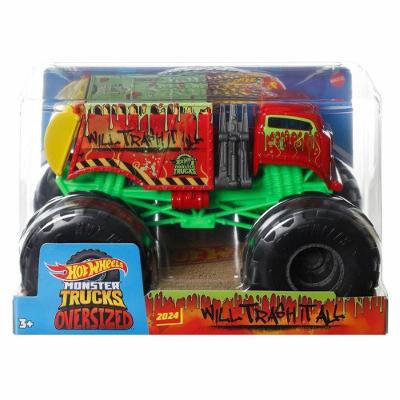 Hot Wheels Monster Trucks Will Trash It All  - Mattel
