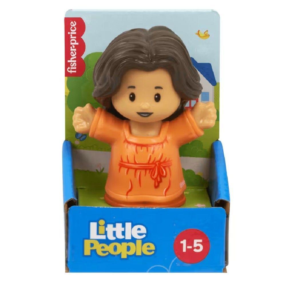 Little People Mini Figura Mamãe de Vestido Vermelho - Mattel - 4