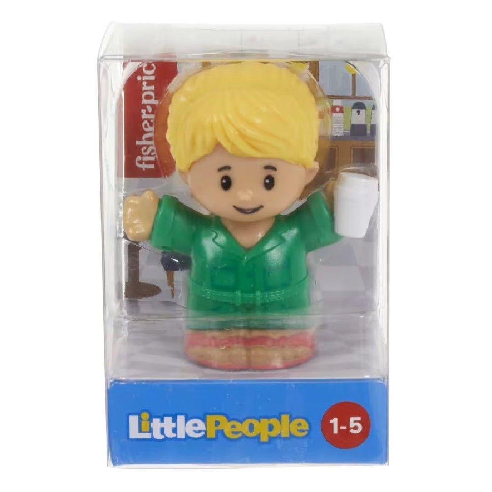 Little People Mini Figura Mulher com Xícara de Café - Mattel - 4