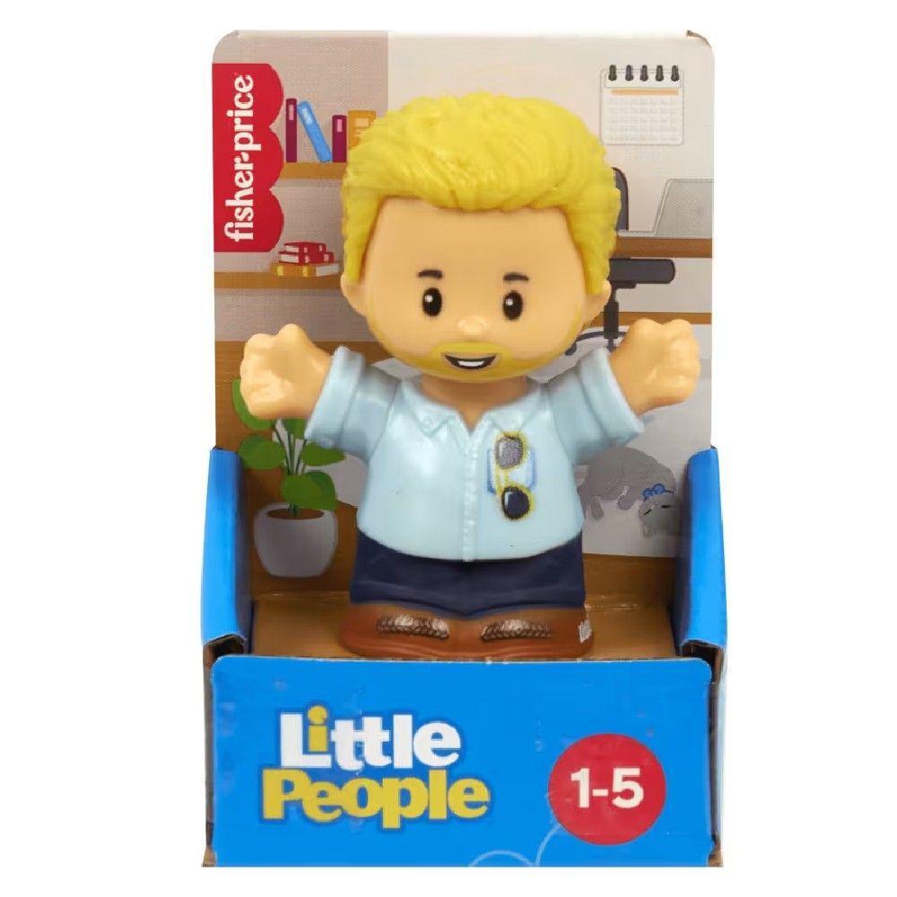 Little People Mini Figura Homem com Roupa Casual - Mattel - 4