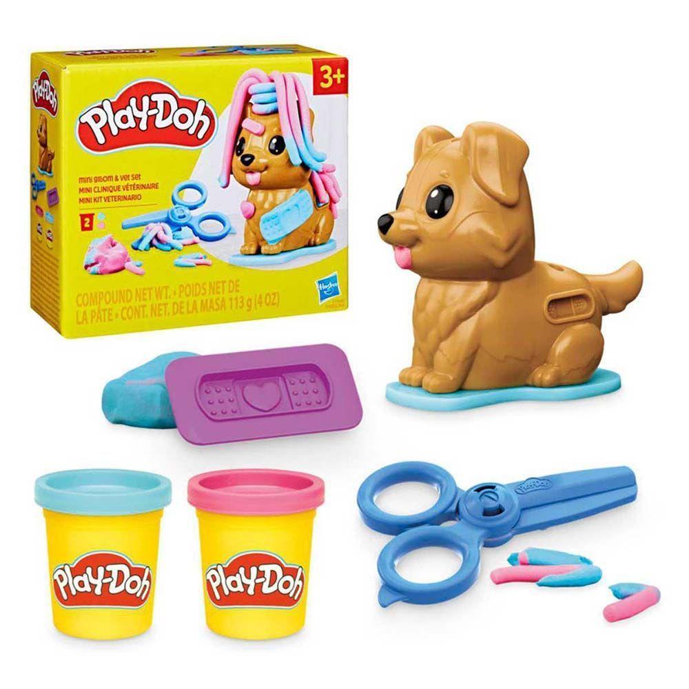 Massa de Modelar Play-Doh Mini Kit Veterinário - Hasbro - 1