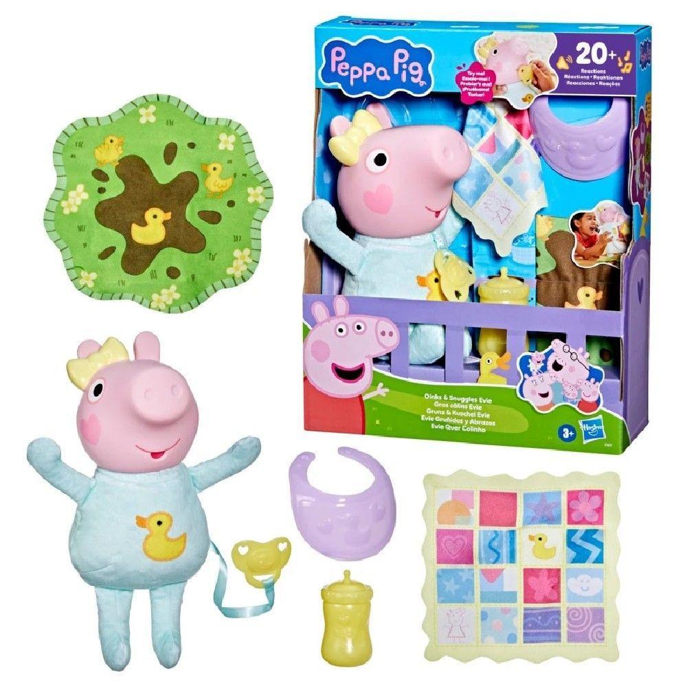 Boneca Evie Peppa Pig Quer Colinho com Som - Hasbro - 1