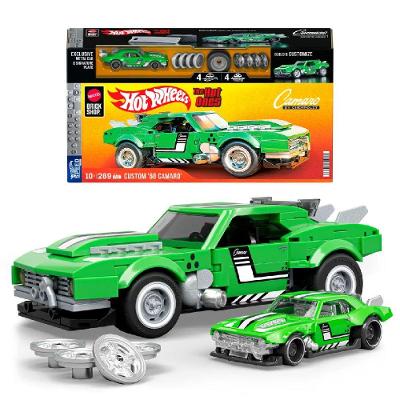 Hot Wheels Brick Shop Speed Custom 68 Camaro - Mattel