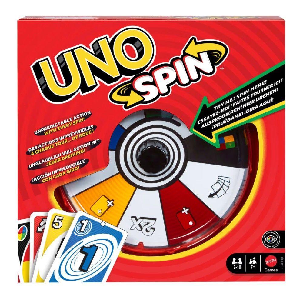 Jogo Uno Tabuleiro Spin - Mattel - 1