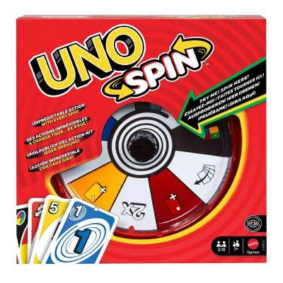 Jogo Uno Tabuleiro Spin - Mattel
