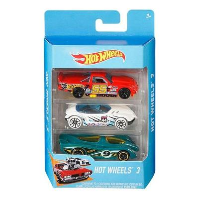 Hot Wheels Pacote 3 Carrinhos Sortidos - Mattel
