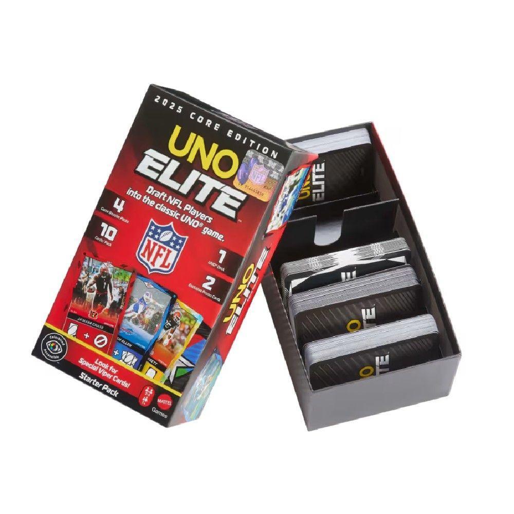 Jogo Uno Elite NFL Pacote Inicial - Mattel - 2